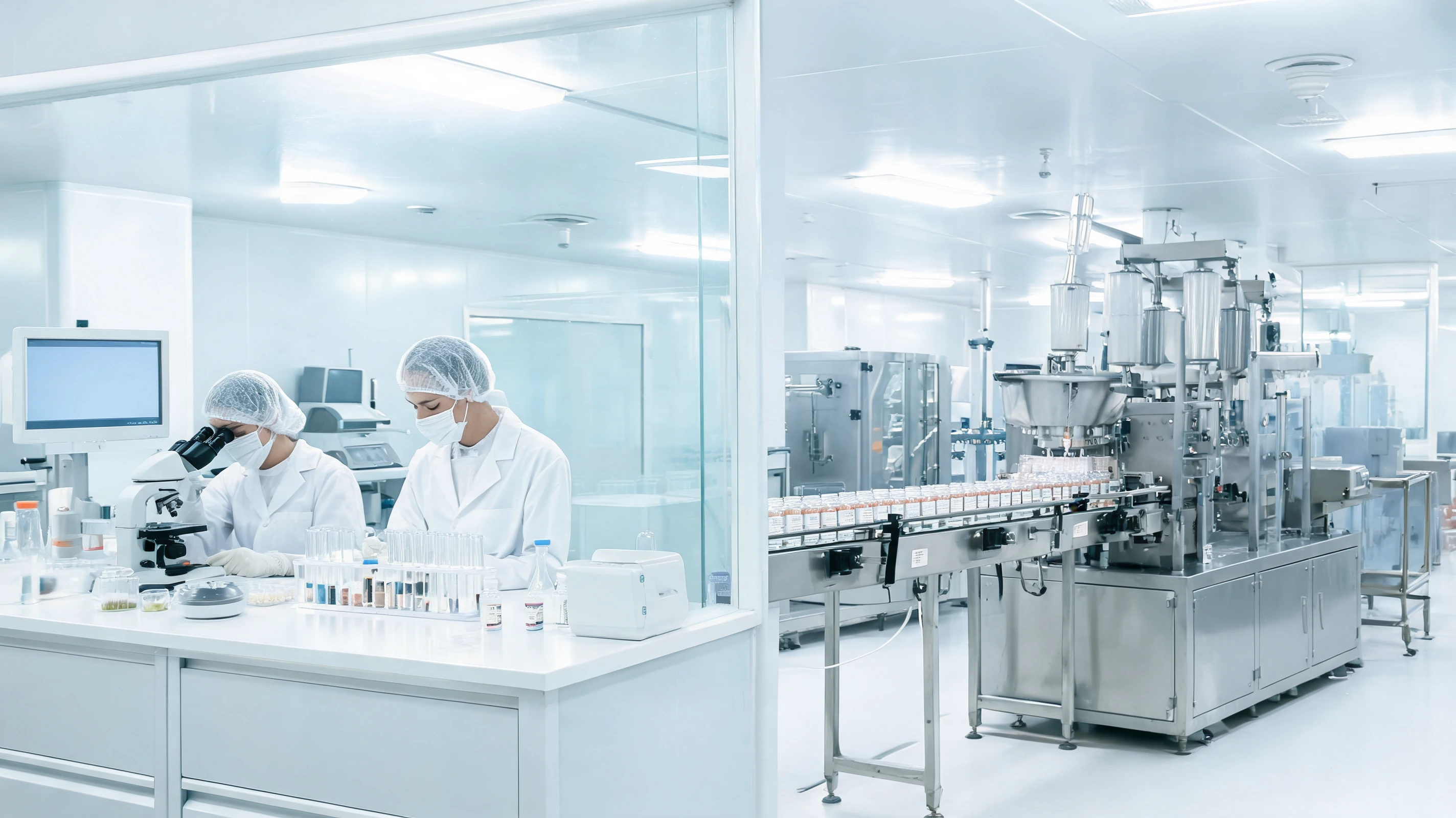 Why is this factory suitable for international buyers? facility and production context