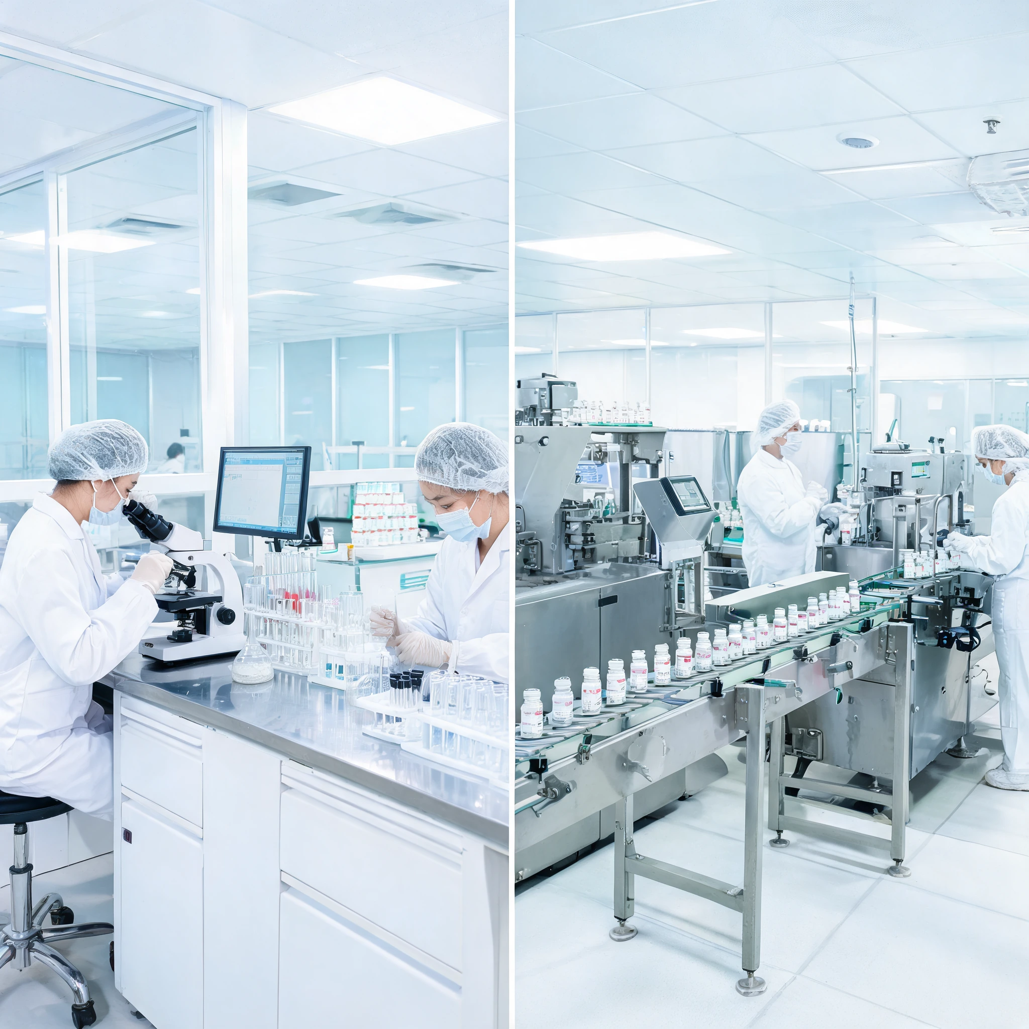 Two complementary Guangdong factory sites. facility and production context