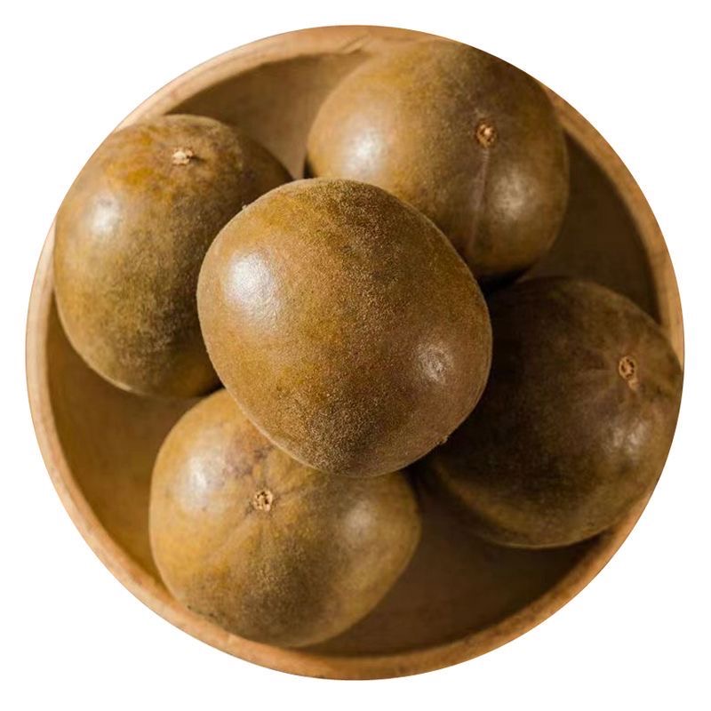 Oem Factory Supply Gufeng Brand Monk Fruit Natural Clear Fire Dried Fruit Luo Han Guo Guangxi Origin 2 Year Shelf Life