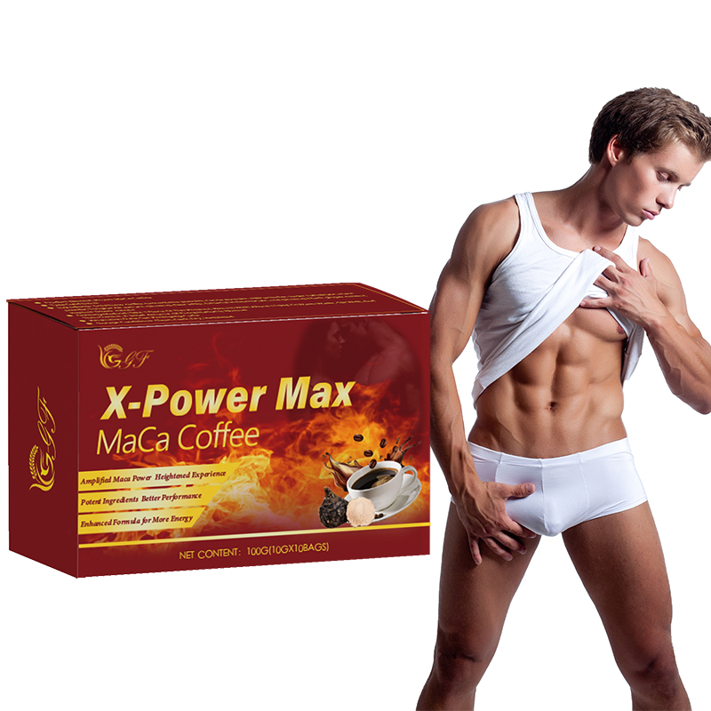 Salud Vida Oem Caf&eacute; Energizante de Maca Negra Caf&eacute; en Polvo para Hombres Con Hierbas Oem Empaquetado en Una Bolsa