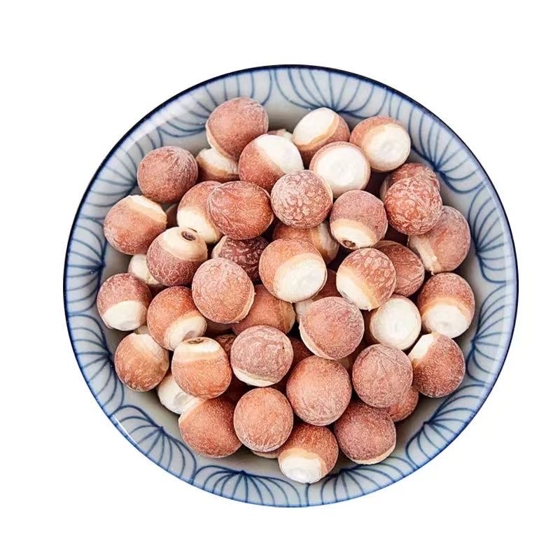 Dried Semen Euryales Natural Herbal Kidney Tonic Herb Gorgon Fruit Raw Processed And Ad Drying Process