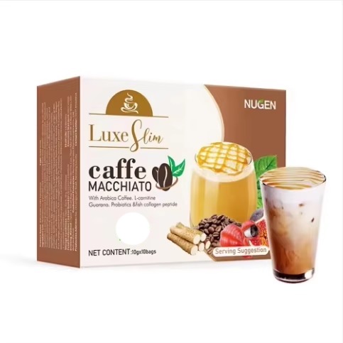 Luxury Fili Instant Powder Coffee Mellow Taste Body Detox Macchiato Chocolate Sugar Flavors Box For Weight Loss Slimming
