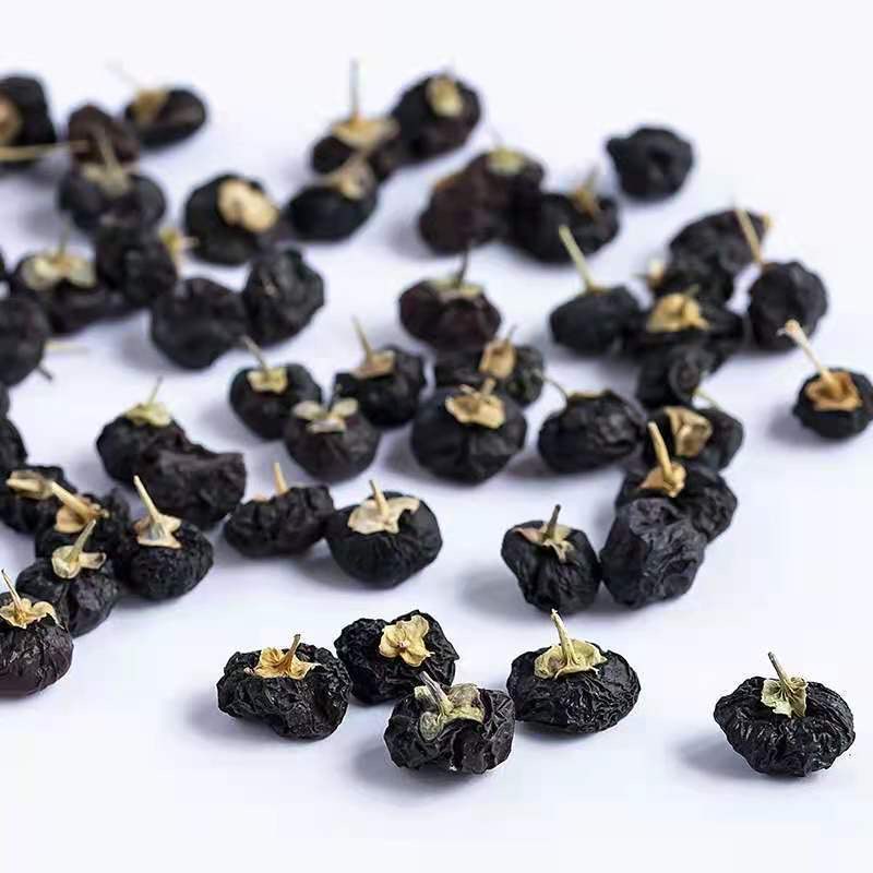 Dried Black Goji Berries Sweet Taste Factory Price Fd Drying Process Bulk Wholesale Chinese Wolfberry Goji Berries