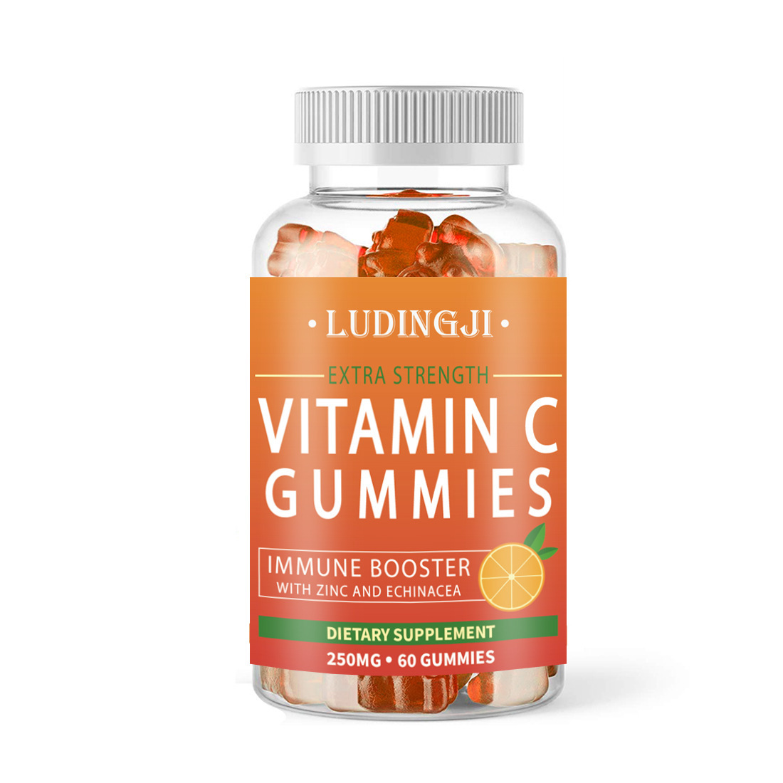 In Stock Customizable Oem Gummy Candy Vitamin C Fudge For Adults Not For Newborns Or Pregnant Women Cross-border Supply