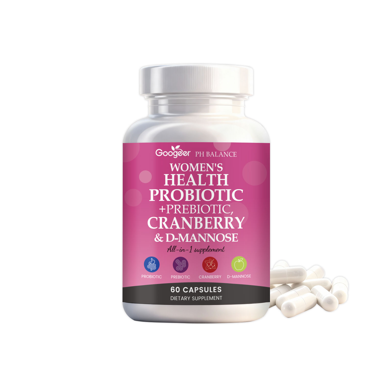 Oem/odm Pure Vaginal Probiotics Capsules Hot Selling Prebiotic Supplements For Adults With Ph Balance Herbal Supplements