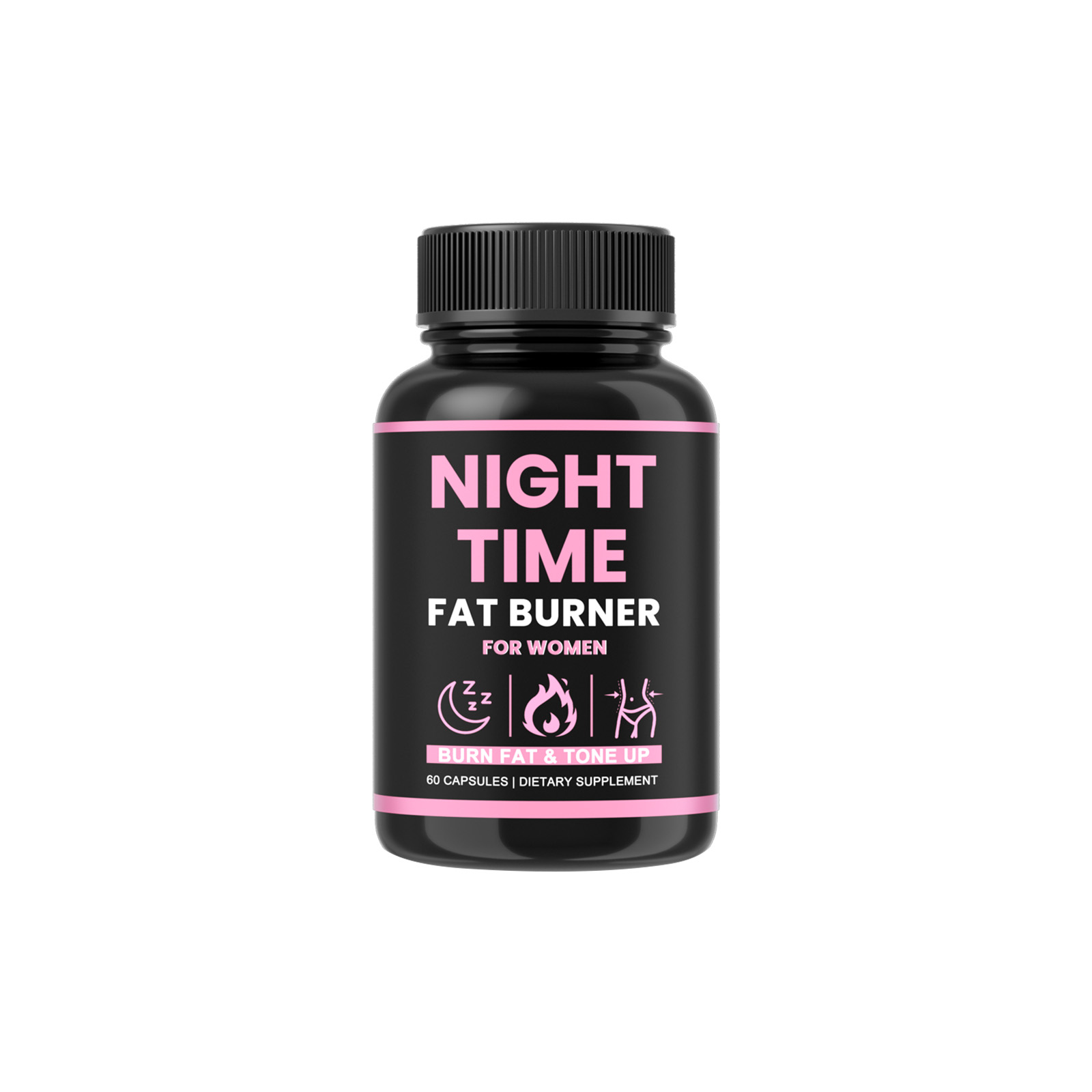 Private Label Women's Abdominal Fat Burner Capsules Night Time Healthcare Supplement For Adult Use