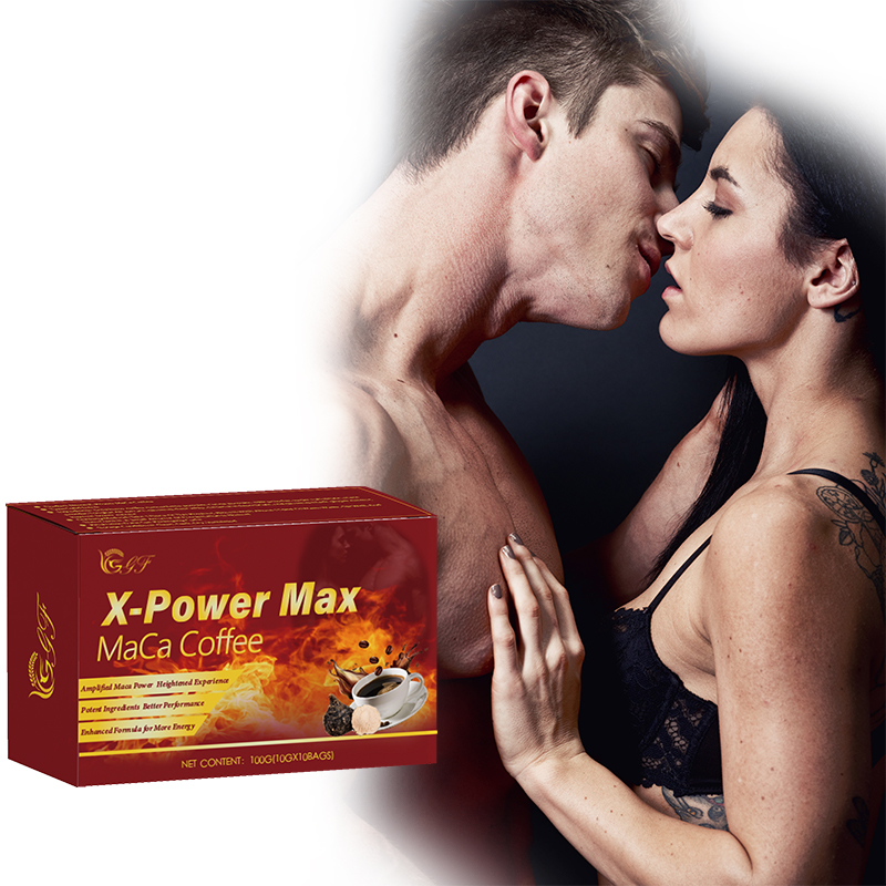 Factory Price Hot Sale X Power Maca Instant Coffee For Men Stronger Energy Booster Coffee