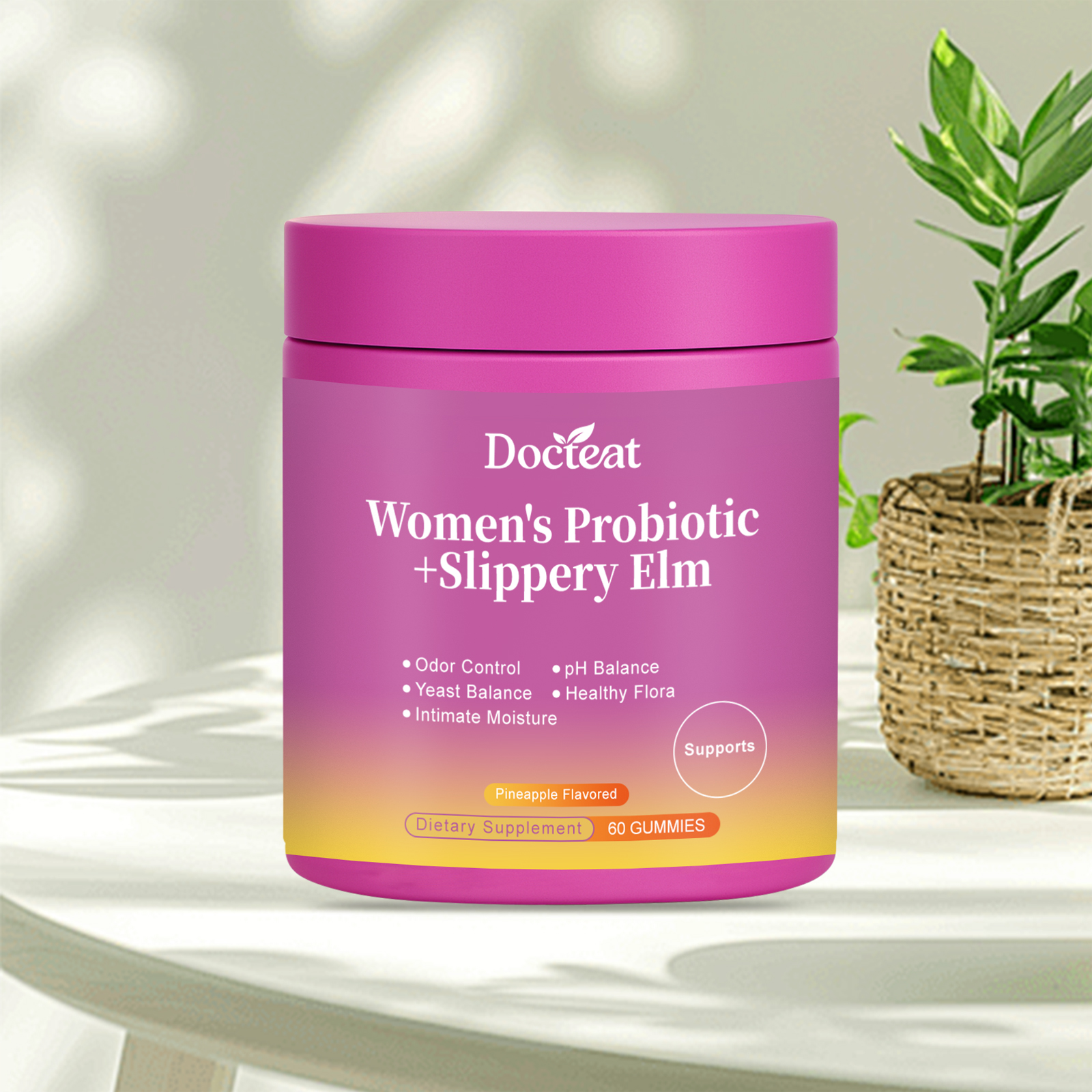 Hot Selling Feminine Probiotics 60-grain Female Probiotic Soft Gummy Candies Factory Source For Adults Enzyme Product