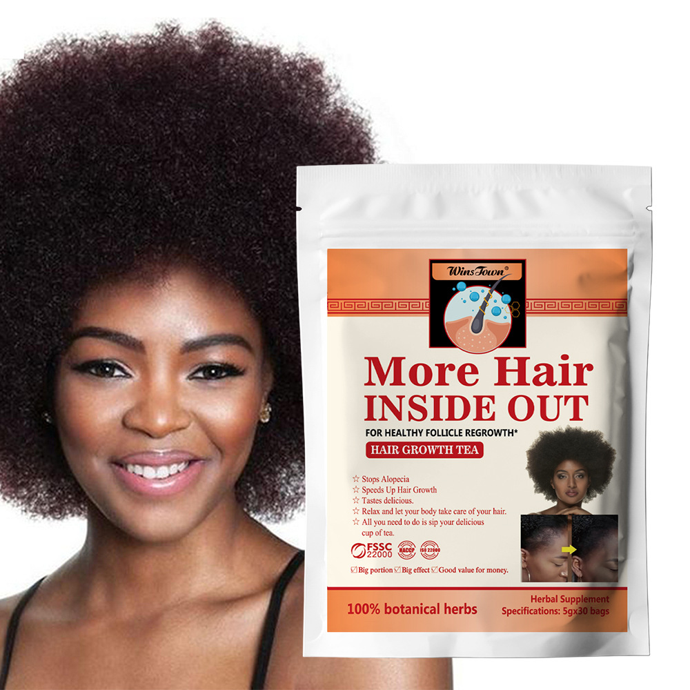 30-bag Botanical Hair Growth Tea - Natural Follicle Nourishment Support
