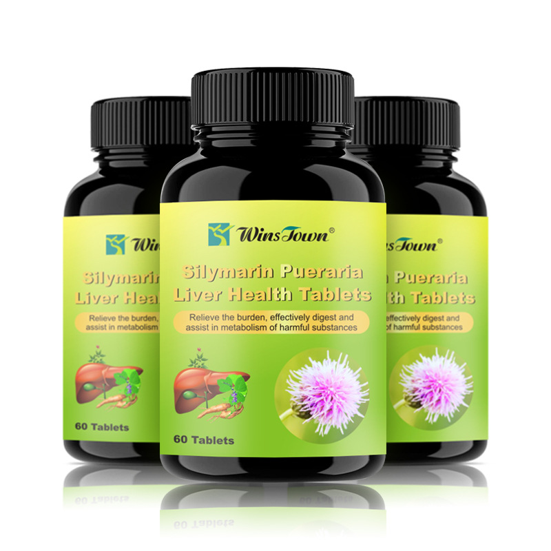 Silymarin & Pueraria Liver Health Tablets | Plant-based Dietary Supplement For Liver Wellness