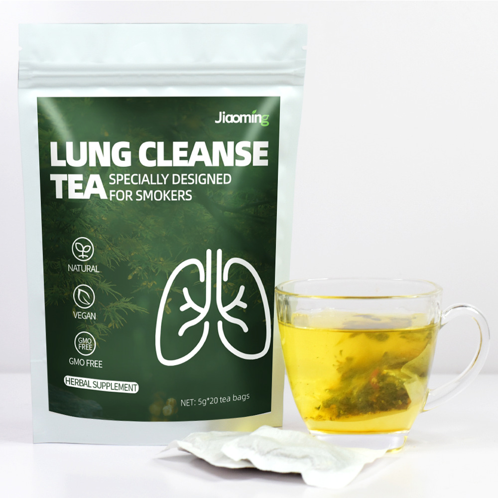 清肺茶 天然纯素 非转基因 草本补充剂 用于吸烟者肺部健康