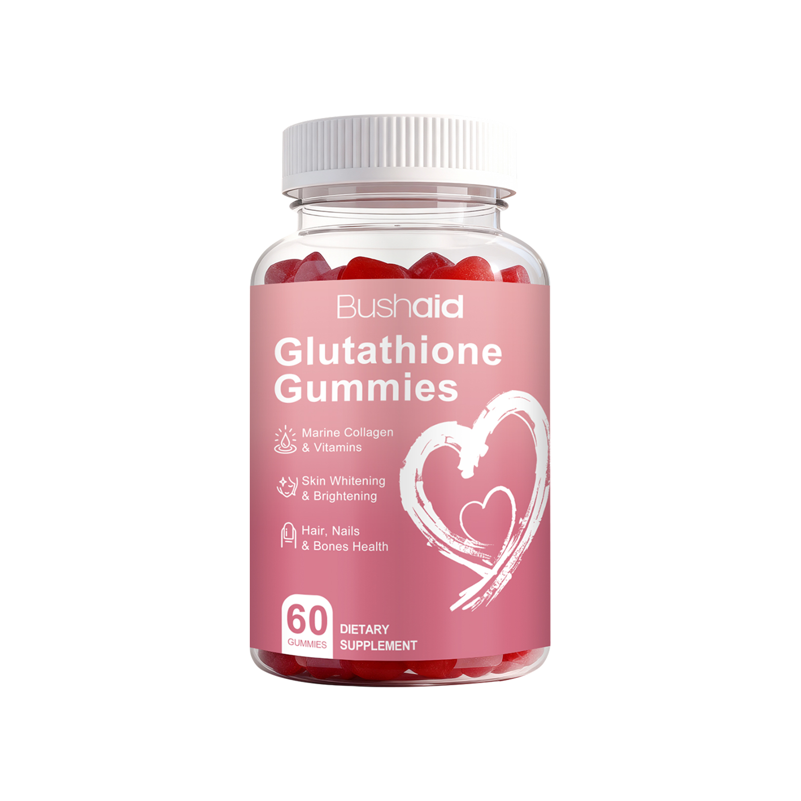 Hot Glow Skin Beauty Gummies Collagen Infused Vitamins For Hair Skin Nails Adult Beauty Product