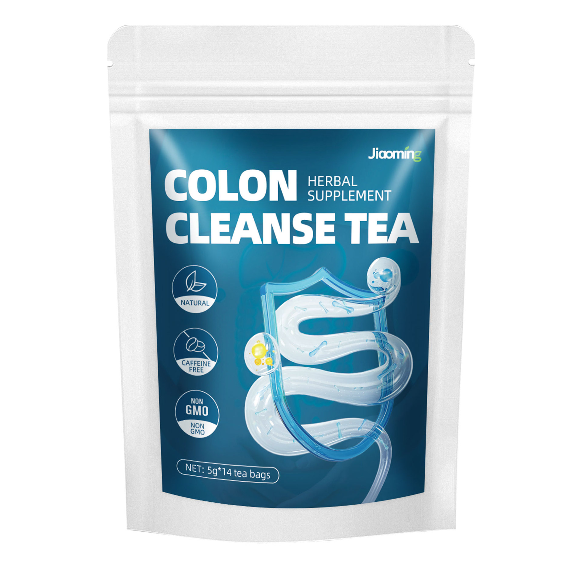 Colon Cleanse Tea Natural Herbal Supplement Caffeine-free Non-gmo Herbal Tea For Daily Wellness