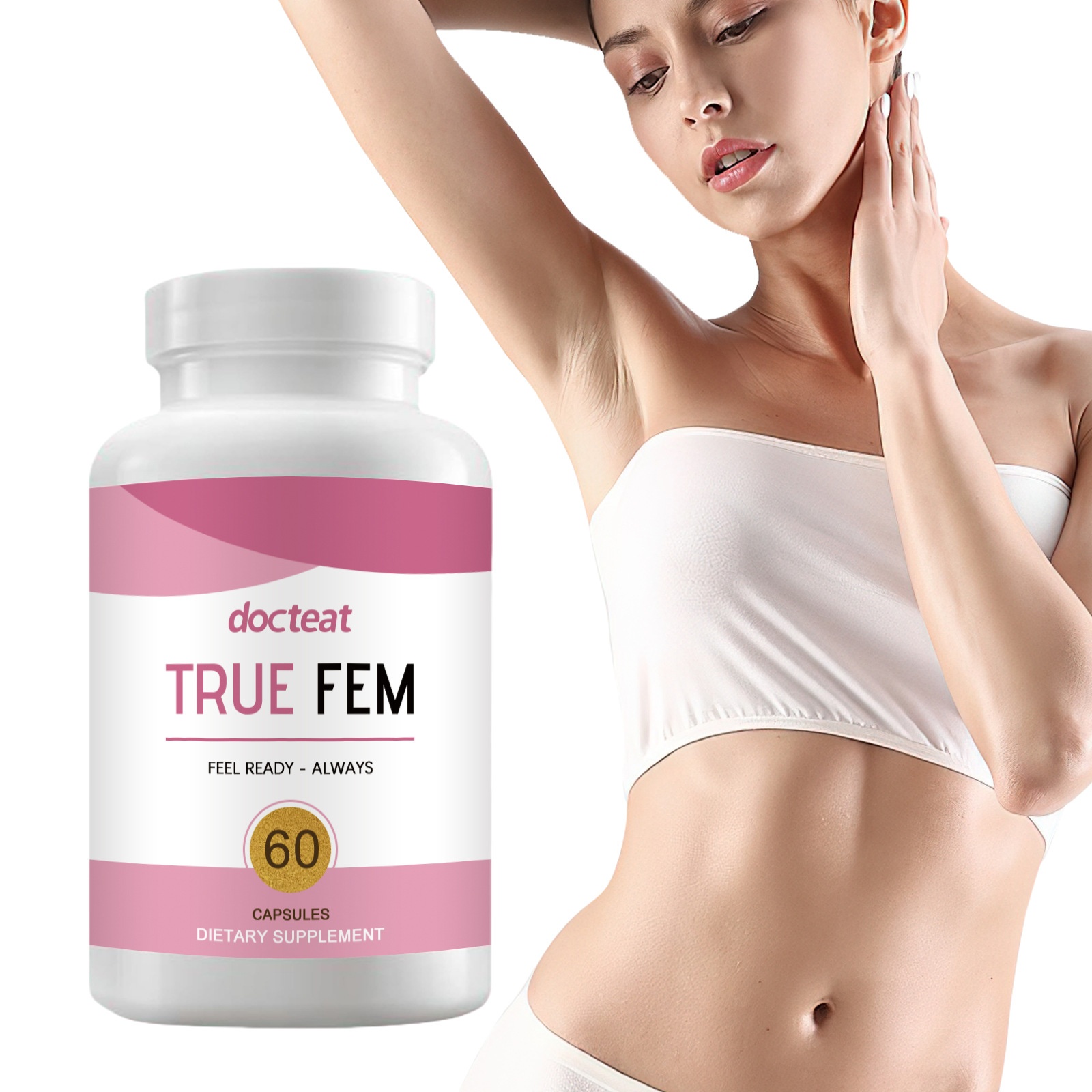 Premium Women's Daily Wellness Supplement With Multivitamin Complex Energy & Vitality Support Capsules