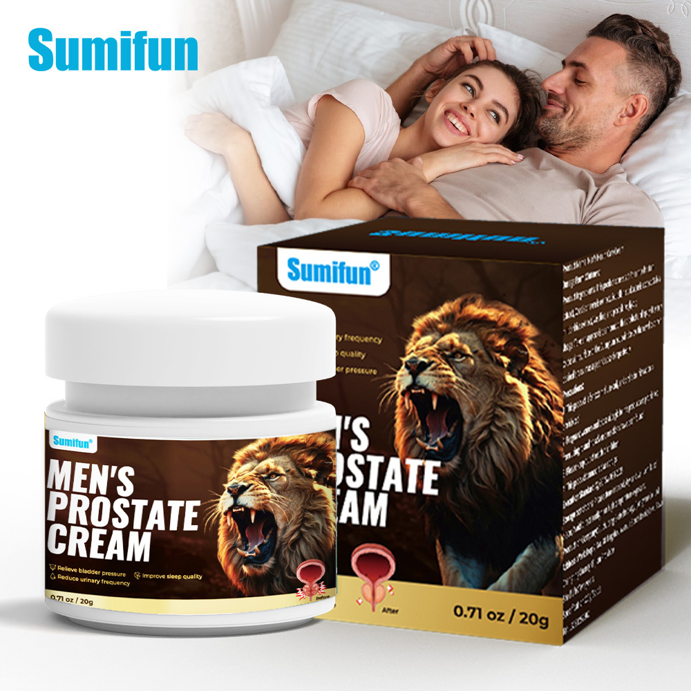 Natural Prostate Support Cream For Men Reduces Bladder Pressure And Urinary Frequency,20g Herbal Relief Formula