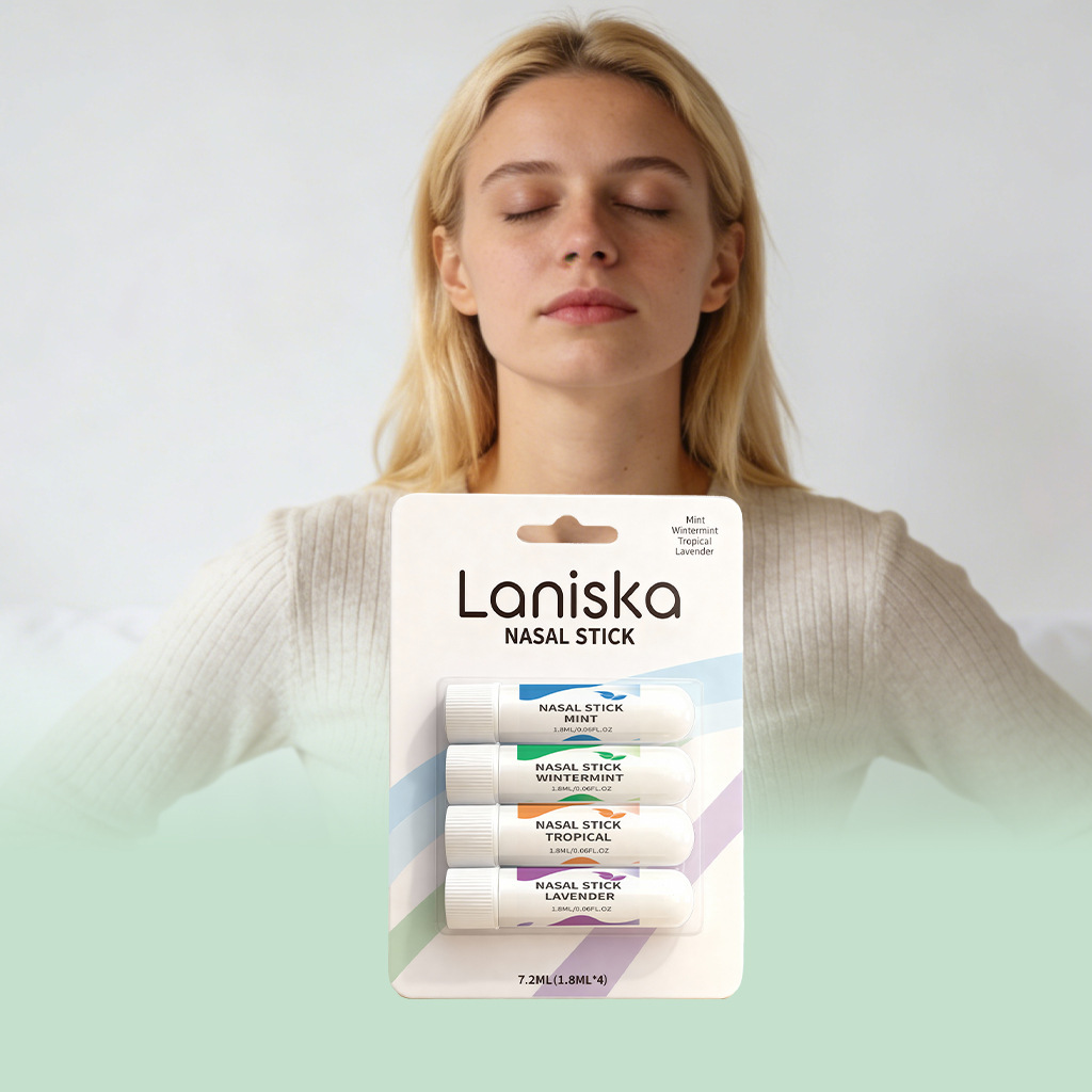 Nasal Stick Anti-aging Inhalation Set Daily Gentle Ingredients Nourish Nose Comfort Portable Fresh Care Set