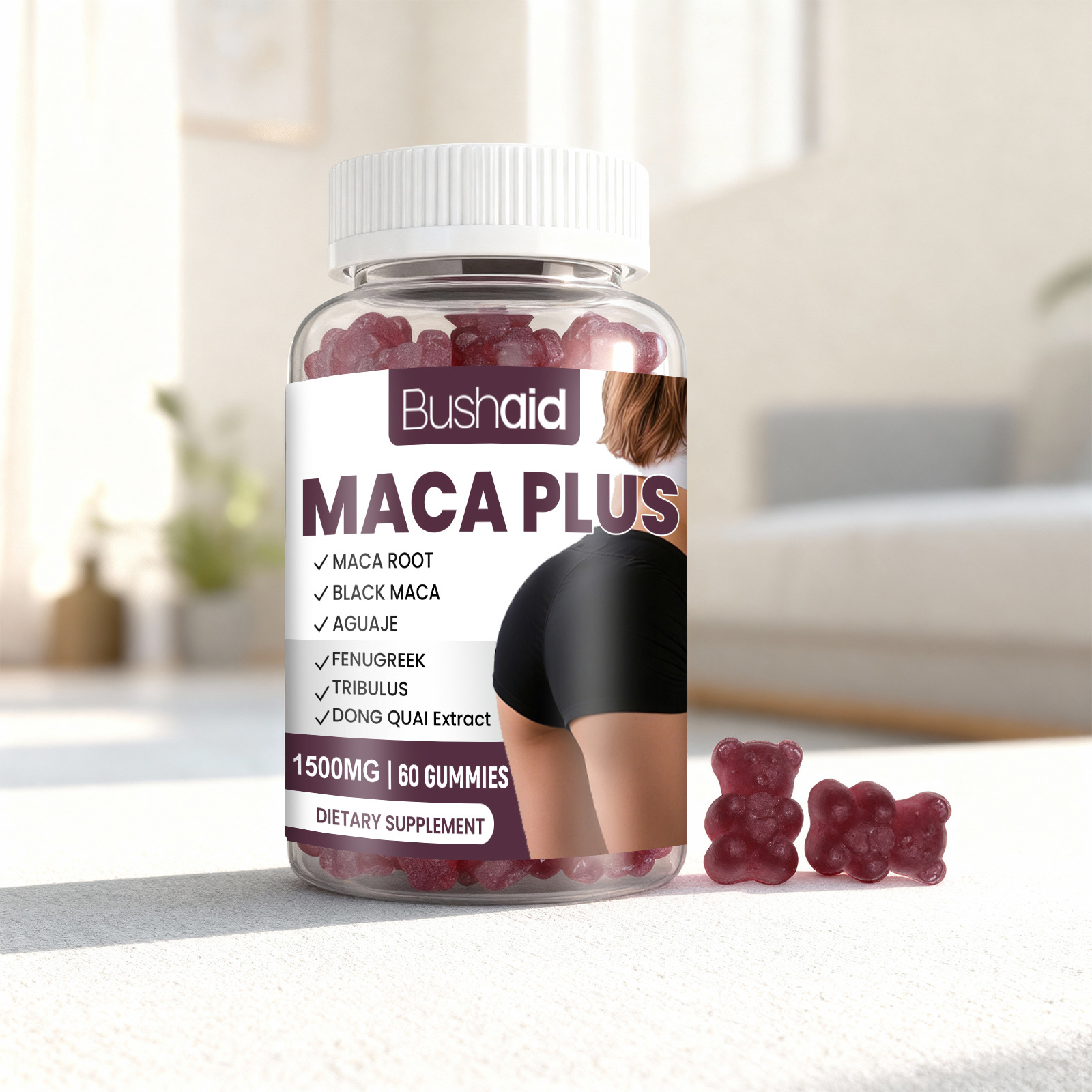 High Quality Macca Composite Gummies For Improved Bone Density 60 Gummies