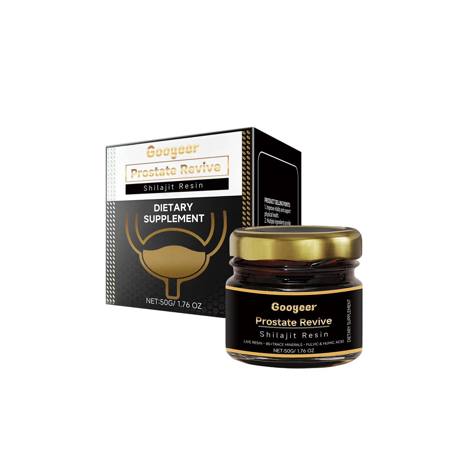 Googeer Essence universelle Compl&eacute;ment alimentaire Kit de soins corporels