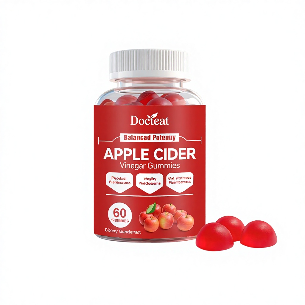 Apple Cider Vinegar Gummies Digestive & Intestinal Support Energy Boost Daily Dietary Supplement Oem Odm