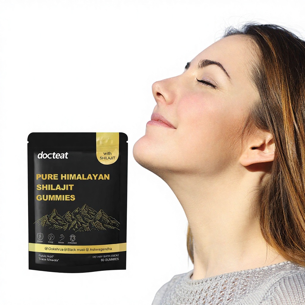 Docteat 南非醉茄软糖 植物提取物 能量提升 专注力增强 60粒装