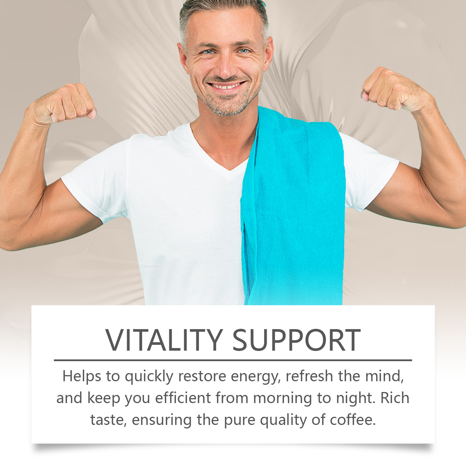 Balanced Natural Shilajit Blend Coffee Powder Supplement For Daily Energy Metabolic Body Wellness Coffee
