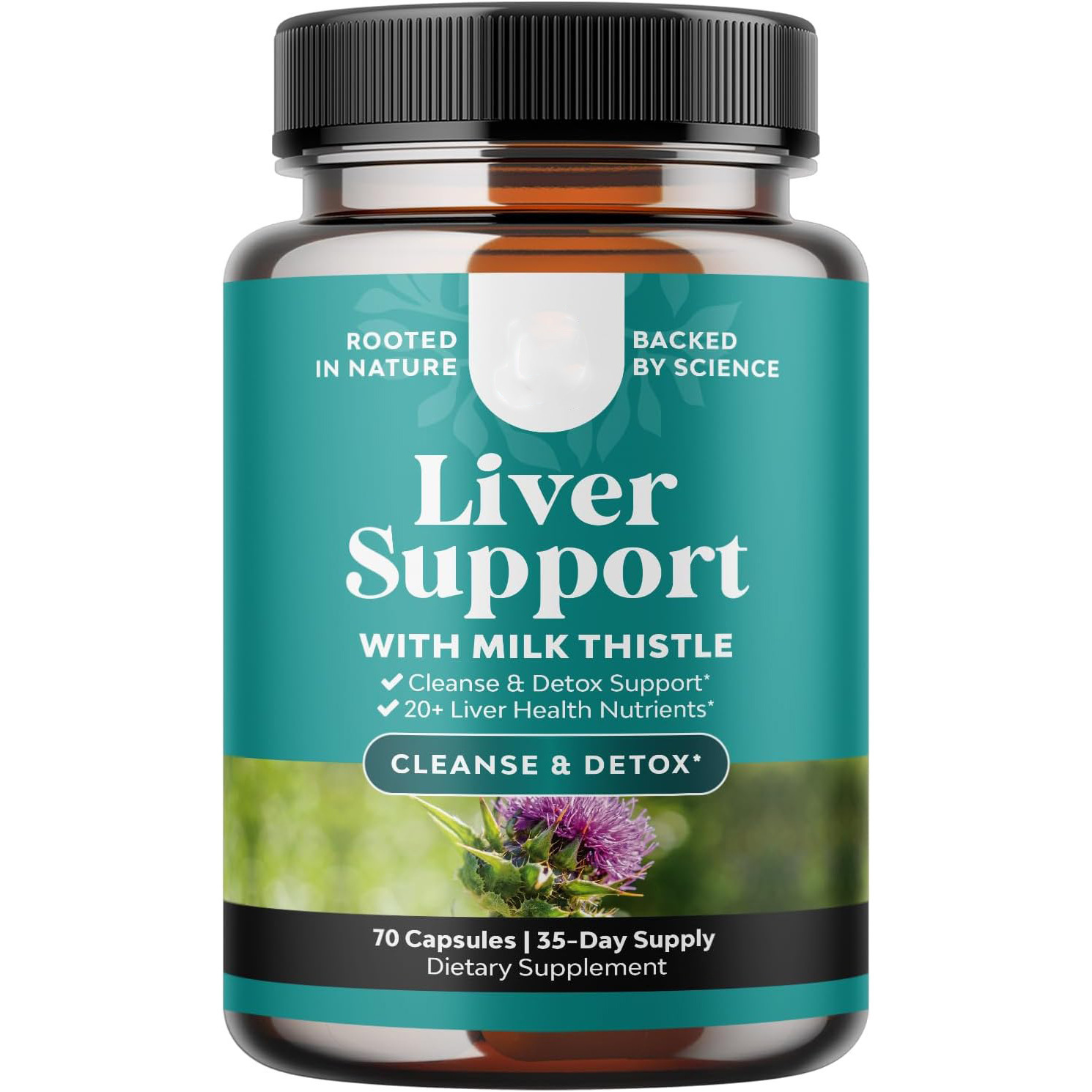 Tk Ready-to-ship Adult Milk Thistle Liver Support Improved Bone Density Capsules 70 Capsules Direct Factory Supply For Foreign