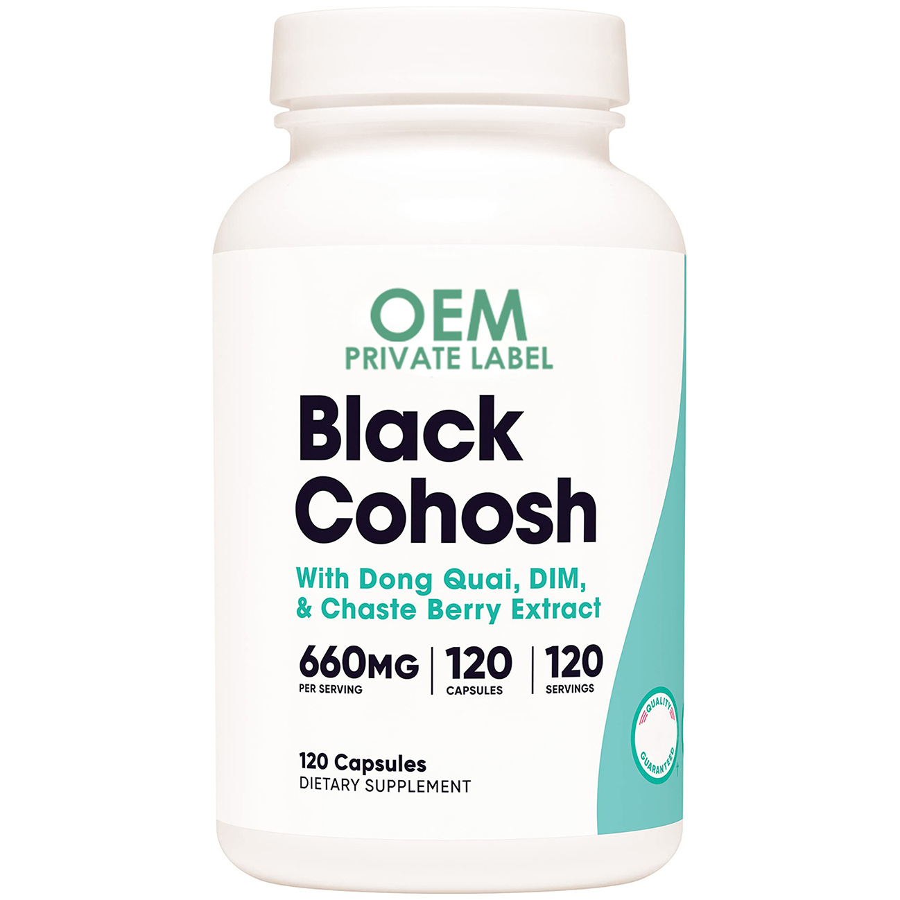 Premium High Potency Black Cohosh Capsules With Dong Quai Dim Chaste Berry Extract For Women Daily Capsules