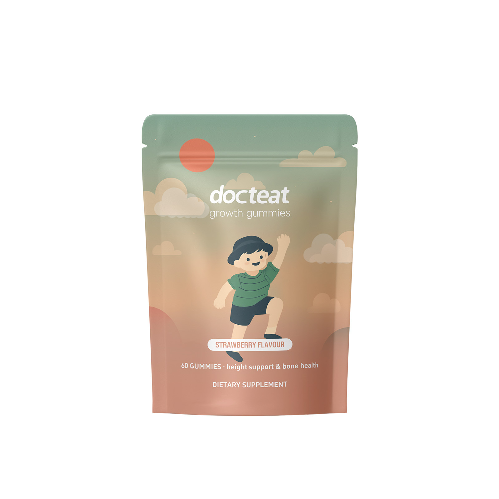Gummies de soin corporel &ndash; Compl&eacute;ment alimentaire quotidien pour la croissance saine des enfants et l&rsquo;am&eacute;lioration de la densit&eacute; osseuse &ndash; 60 gummies