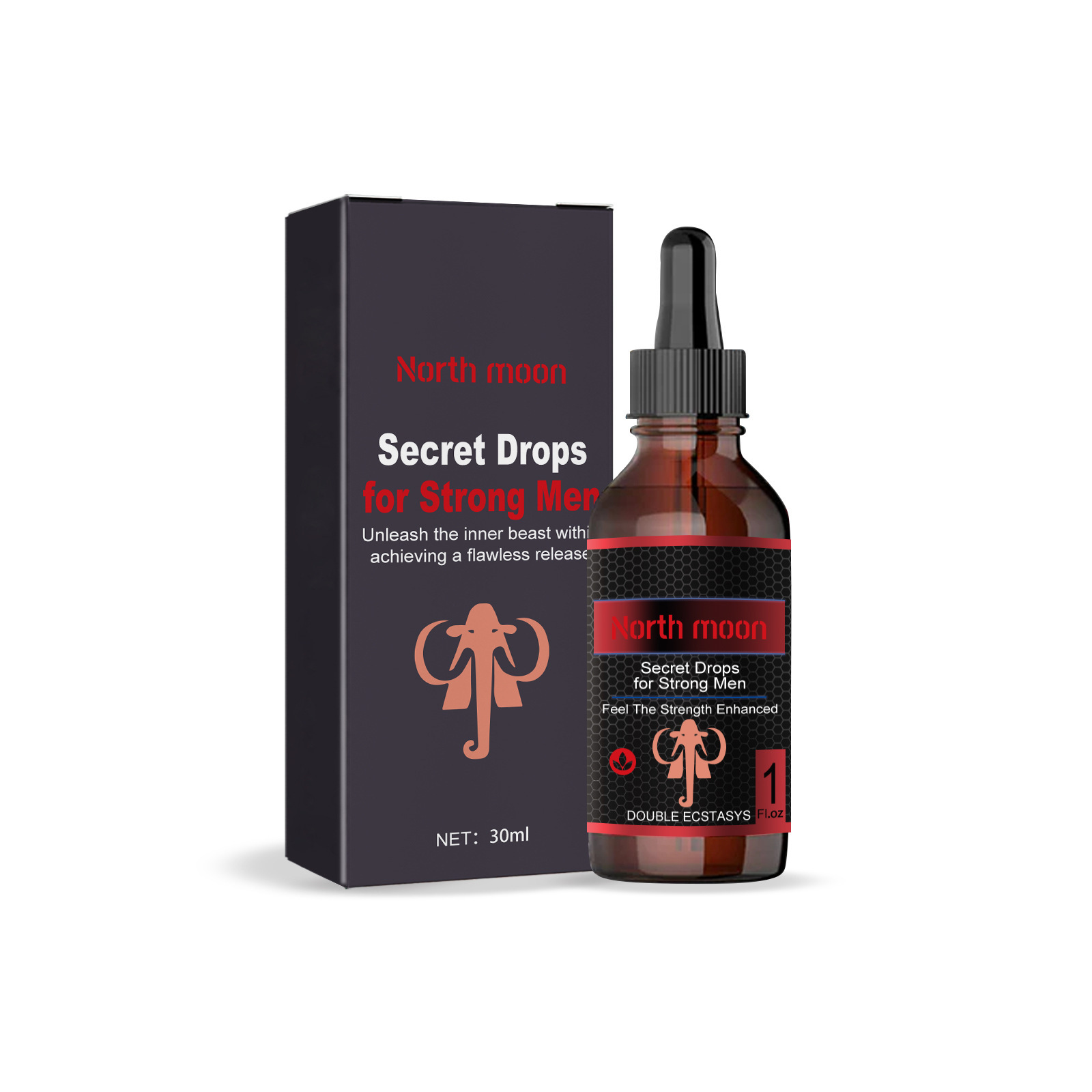 Mens Care Drops Body Care For Men Boosting Vitality Well-being Aromatherapy Massage Oil 30ml Dropper Bottle