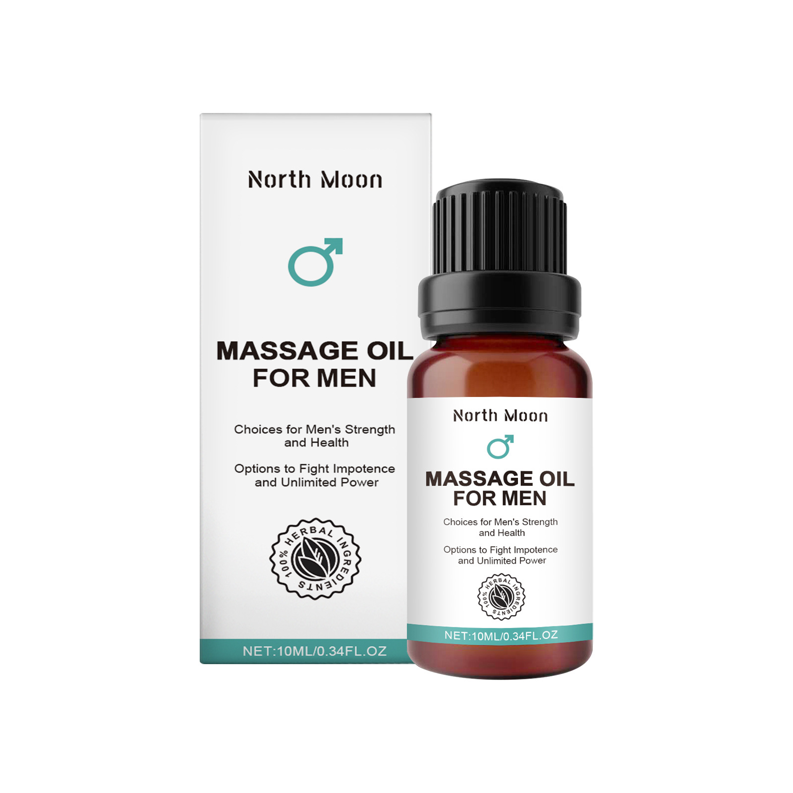 Huile de massage pour hommes 10 ml Soin corporel hydratant doux pour un usage quotidien Fabriqu&eacute; en Chine