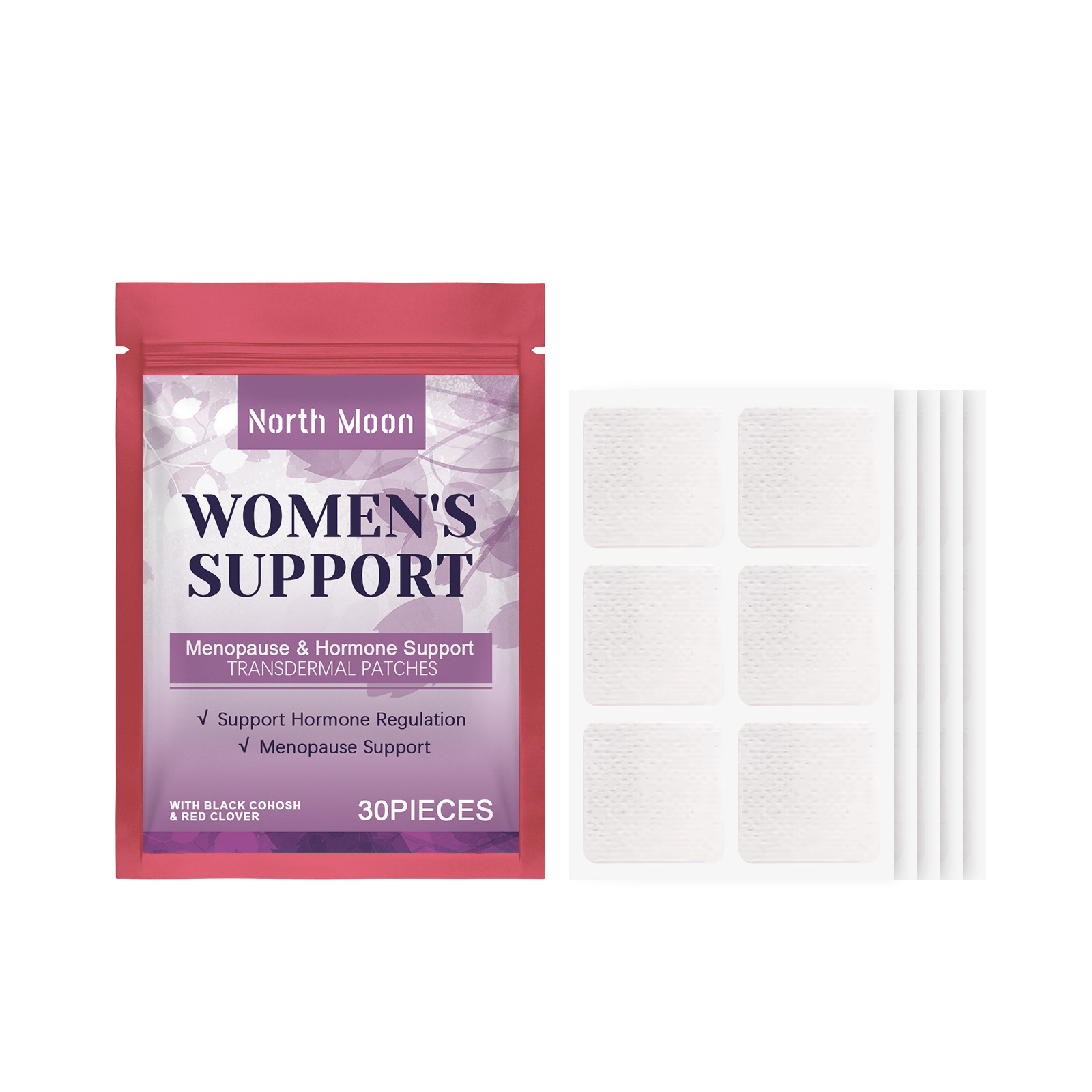 Womens Body Care Patches Gentle Formula For Menopause Support & Hormone Regulation Made In China