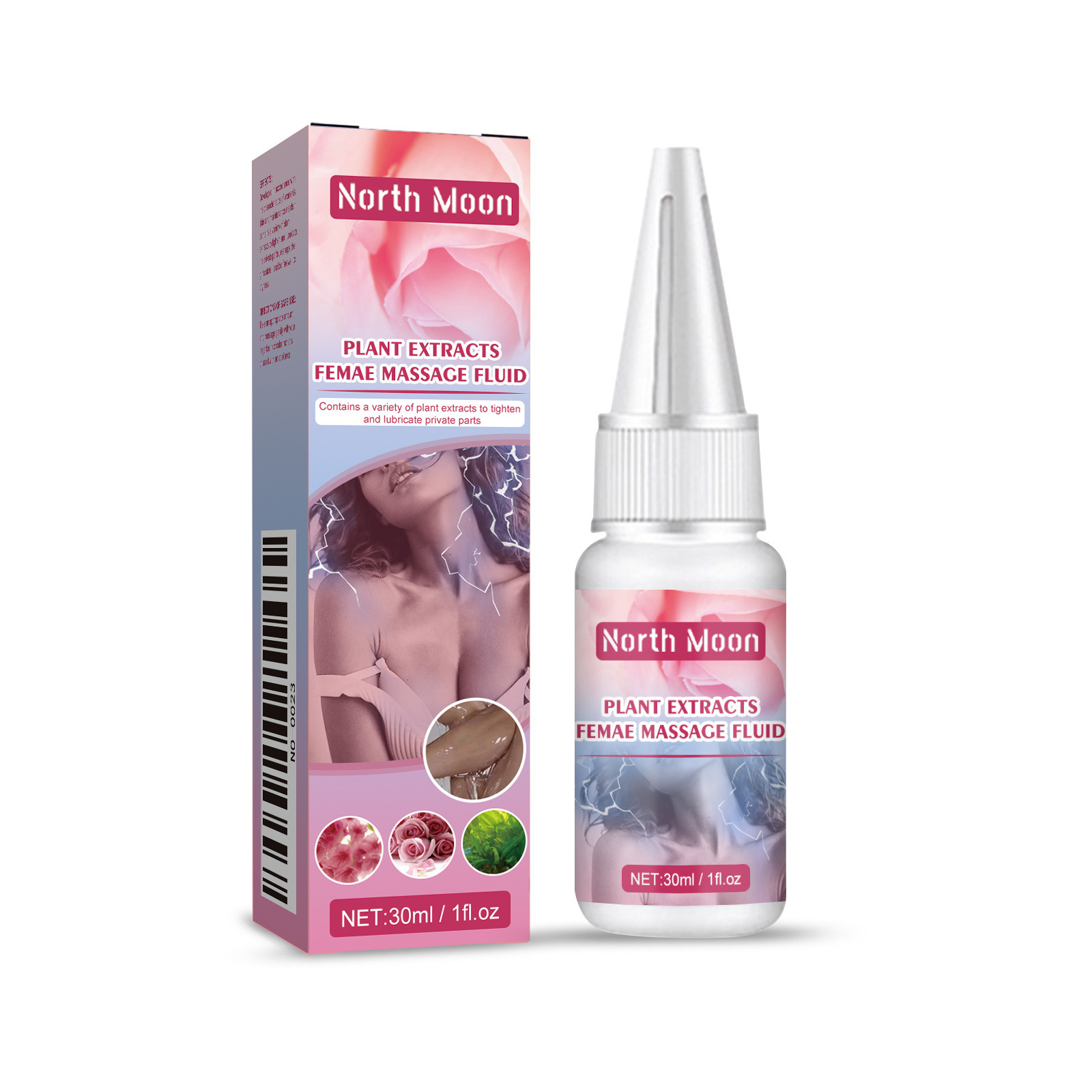 Extrait de plante priv&eacute; de marque Oem Fluide de massage intime 30 ml Liquide de massage corporel pour soins personnels pour femmes