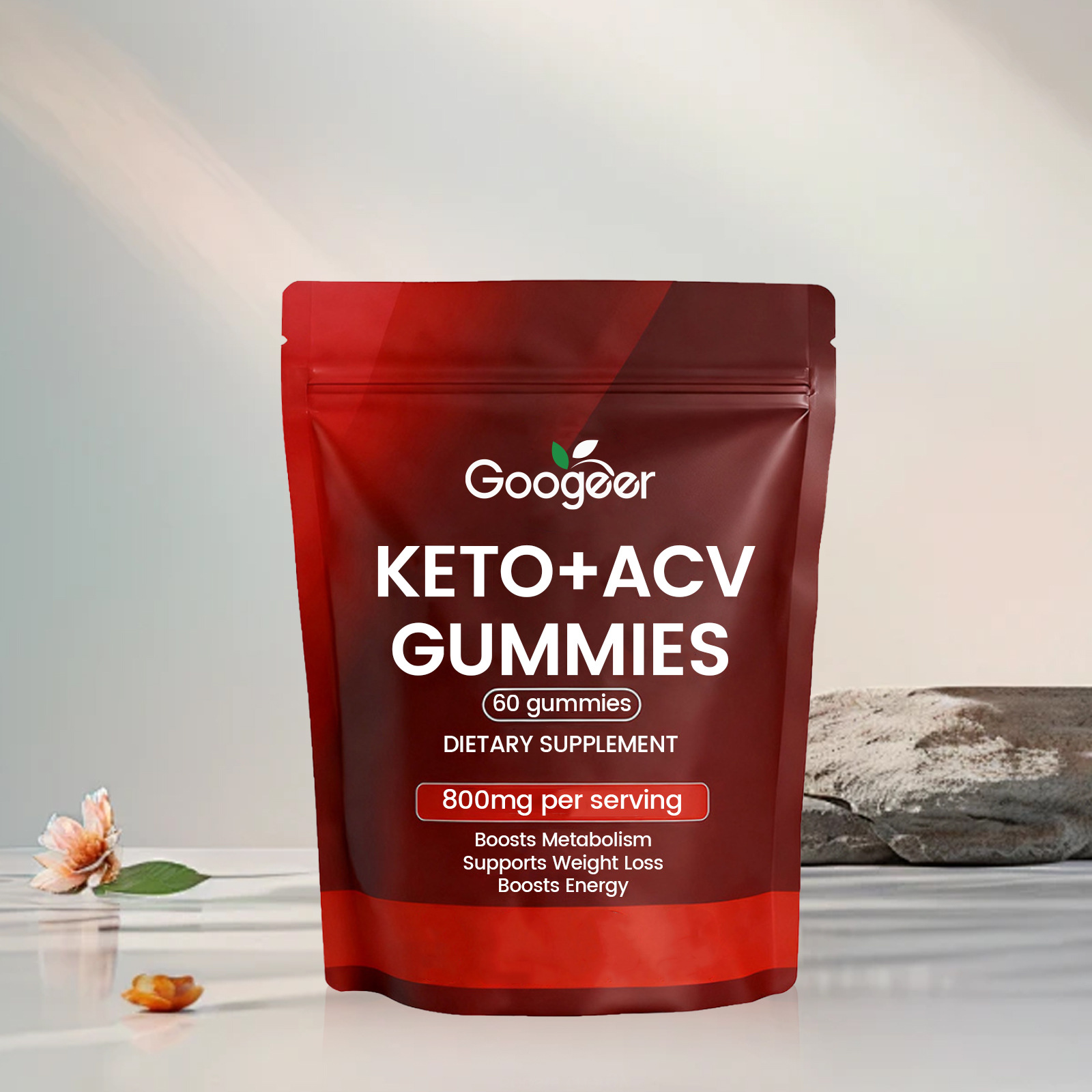 Keto Apple Cider Vinegar Gummies 60 Count Made In China For Weight Management & Metabolism