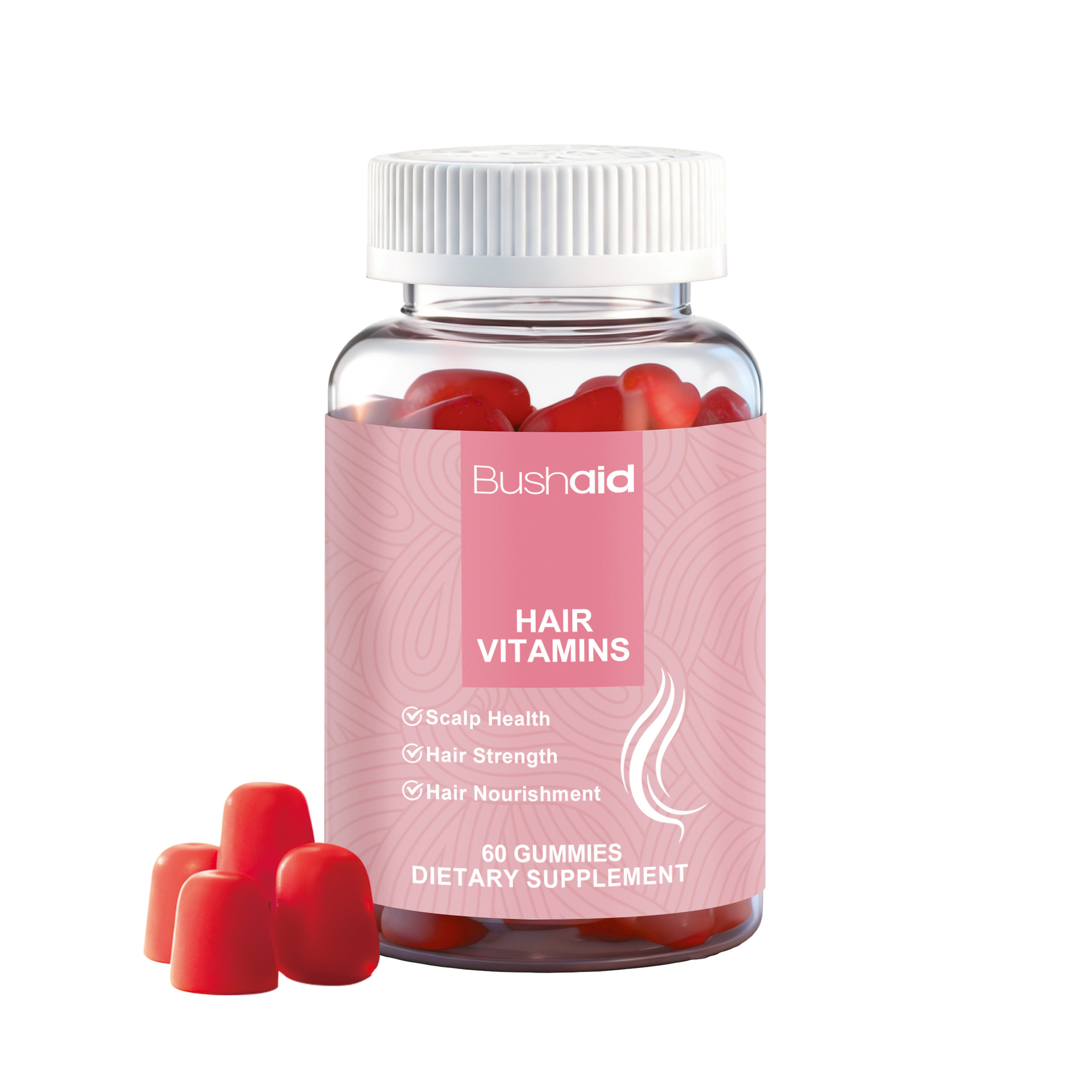 Premium Nutritious Hair Vitamin Gummy Supplement For Adults Daily Hair Care Support