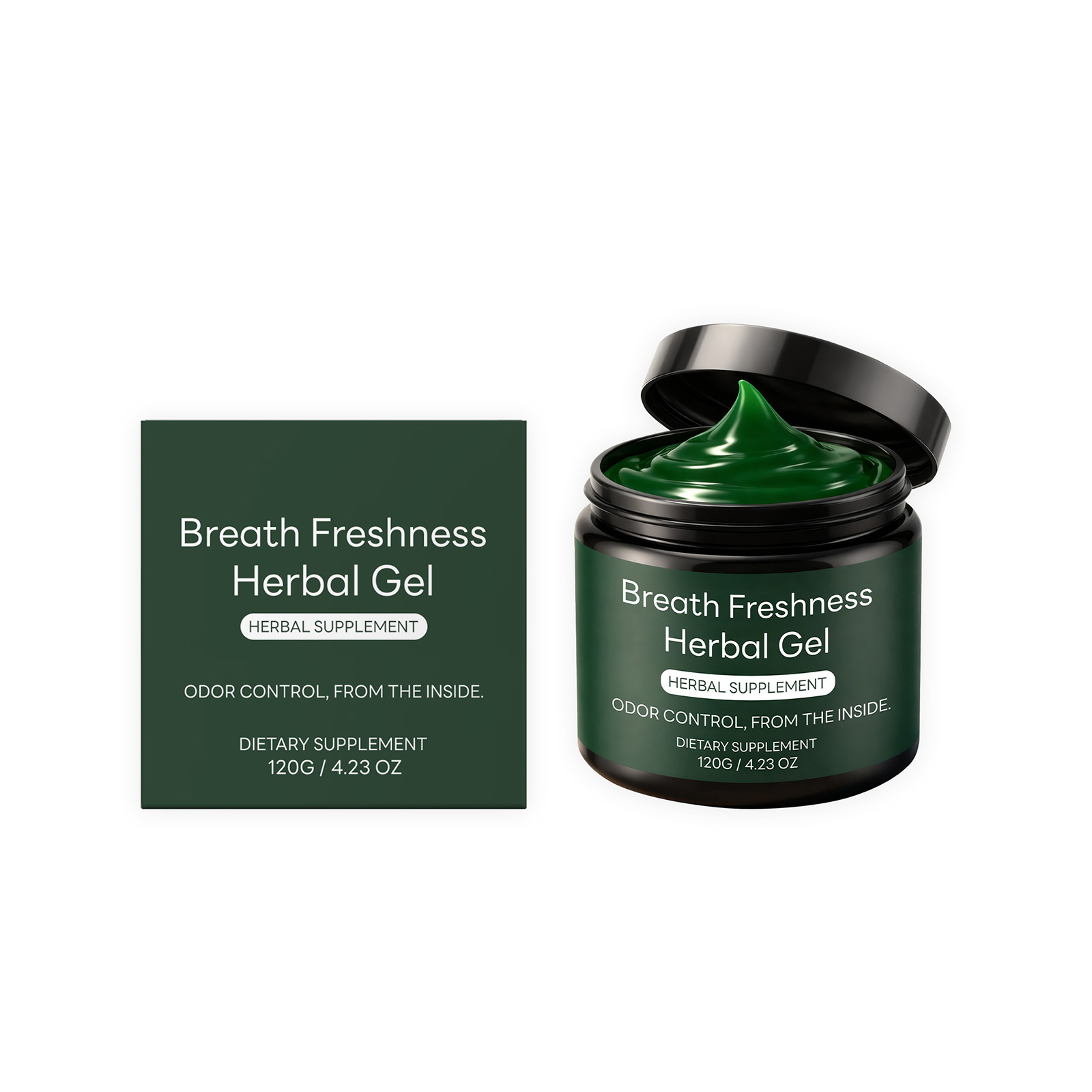 Gel herbal rafra&icirc;chissant pour une haleine naturellement fra&icirc;che, avec un m&eacute;lange d&rsquo;extraits v&eacute;g&eacute;taux, pour un entretien quotidien de la fra&icirc;cheur buccale